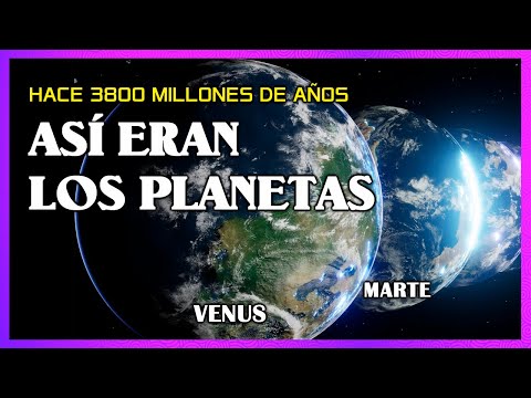 ¿Cómo eran los Planetas del Sistema Solar hace 3800 Millones de Años?
