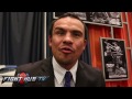 Juan Manuel Marquez "Pacquiao has to KO Mayweather! He cant win decision!" Picks Mayweather to win