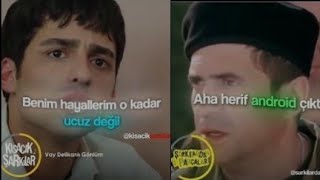 En İyi̇ Laf Sokmalar, Komi̇k Ve Duygusal Sahneler Kisacik Şarkilar, Şarkilardan Parçalar