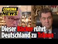 So reagiert Söder auf den weinenden Bäcker aus Hannover