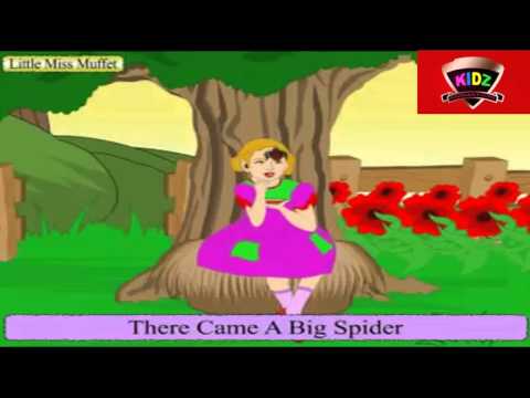 Little Miss Muffet Nursery Rhymes Video & Lyrics.mp4