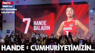 Hande Baladin Sahneye Çıkış Şarkısı EYPIO - Hande Baladın Kupa Töreni Konuşması