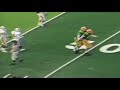 Oregon TE Willy Tate 22 yard reception vs. Stanford 11-02-1991