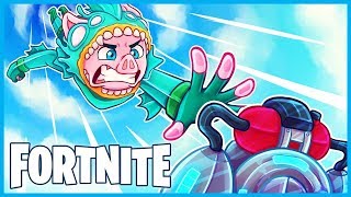 MAX HEIGHT JETPACK CHASEDOWN TRICKSHOT in Fortnite: Battle Royale! (Fortnite Funny Moments & Fails)