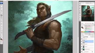 Wood Elf Speed Painting