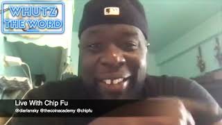 Whutz The Word Podcast Live With Chip Fu(Fu-Schnickens)
