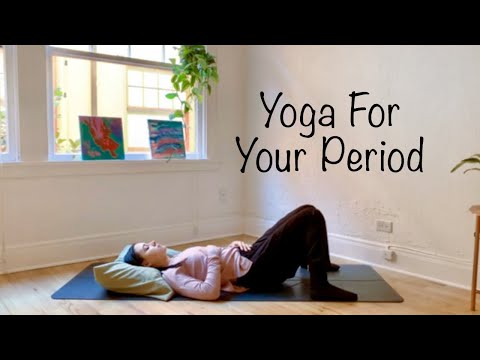 Gentle Yoga For Your Period | 25-Minute Class - YouTube