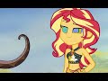Kaa And Sunset Shimmer First Encounter