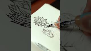 Asmr Drawing Majin Vegeta