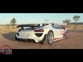 ★ Flat out at 350 km/h • Porsche 918 Spyder (Option Auto)