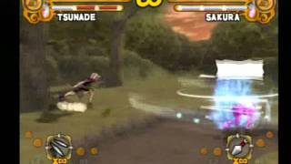 Nun3 Tsunade Vs. Sakura & Orochimaru