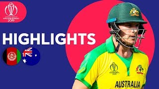 Afghanistan vs Australia | ICC Cricket World Cup 2019 - Match Highlights