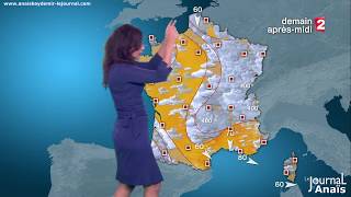 Anaïs Baydemir Météo France2 21 Novembre 2015 13H