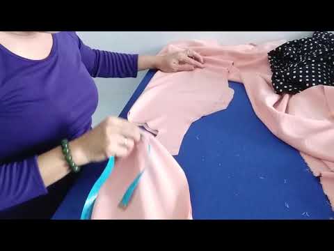 Dạy cắt may đồ bộ áo lửng,quần ống rộng,tay nhún