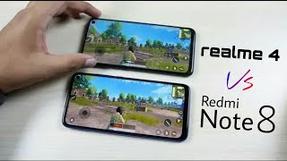 Redmi Note 8 ⚡ Realme 4 | PUBG MOBILE | first look | Price Note 8 and Realme 4 | Launch Date| Camera