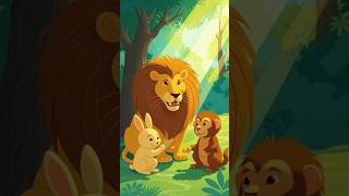 The Lion And His Friends Heartwarming Jungle Story For Kids