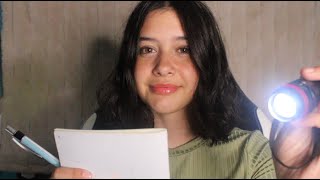 Asmr Taking Notes On You