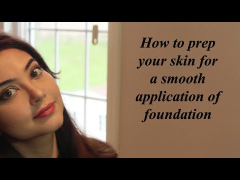 Watching video #How to apply flawless foundation!!
