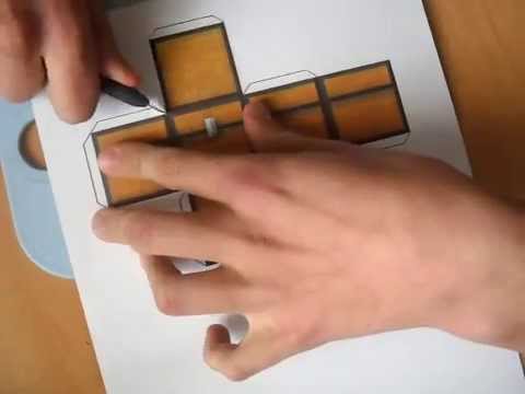 how  to evantubehd Papercraft: minecraft chest papercraft Minecraft quality make great