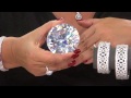 Judith Ripka Sterling 21.30 ct tw 118 Facet Diamonique Cuff with Antonella Nester