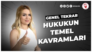 1) Hukukun Temel Kavramları  Tekrar - Esra Özkan Karaoğlu (KPSS VATANDAŞLIK GENE