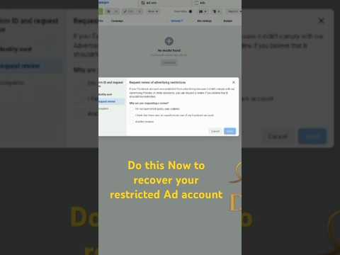 FIX YOUR AD ACCOUNT ISSUES AND REMOVE RESTRICTIONS WITH FIX YOUR AD ACCOUNT ISSUES AND REMOVE RESTRICTIONS WITH