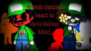 Nintendo Characters React To Marios Madnessmodpart 2