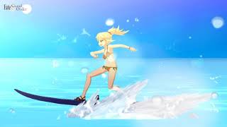 Fgo Summer 2018 Chaldea Summer Memory - Mordred Rider Noble Phantasm