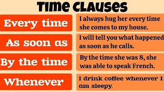 Time Clauses | English Clauses