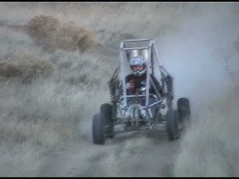 My 4 year old and 8 year old playing on a Razor Dune Buggy It is Big Fun 