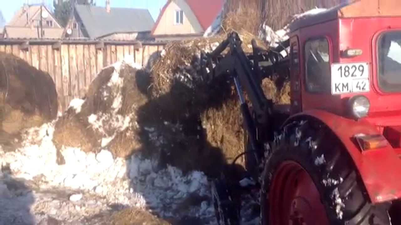Самодельные погрузчики т-40 Самодельные погрузчики т-40