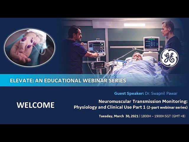 Watch NMT Monitoring: Physiology and Clinical Use Part 1 on YouTube.