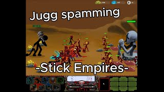 Challenging Friendmakerxd In Stick Empires Stick Empires