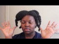 Twist-Out on *Low Heat* Flat-Ironed Hair