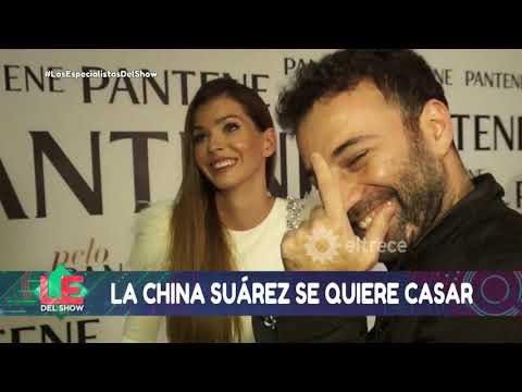 Ante el silencio de Pampita, La China Suárez habló hasta de su casamiento con Vicuña