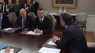 Norveç Başbakanı Jens Stoltenberg Çankaya Köşkünde-09.01.2012