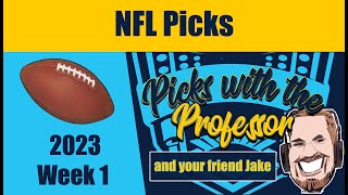 Nfl Pro Football 2023 Week 1 Betting Spread & Total Pickspredictions Sunday, September 10Th