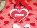 valentine napkin folding