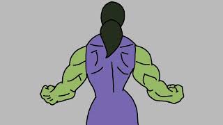 She Hulk Transformation Part-3Kid She Hulk Transformation Artbyarun01