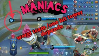 One Hit Tower Dependsmaniac