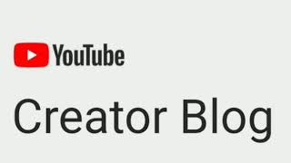 YouTube Creator Blog