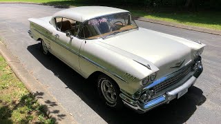Test Drive 1958 Impala $34,900 Maple Motors