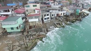 Видео Руины Черноморска, дома уходят под воду от Юра Киевский, Черноморск, Украина