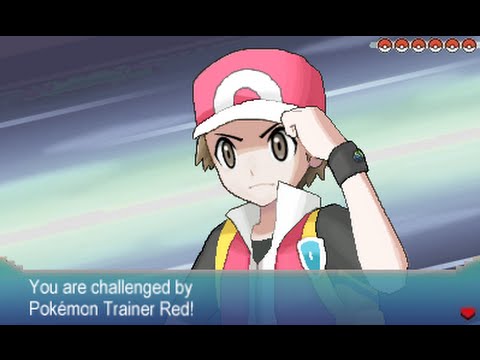 Battle! Vs. Red! - Pokémon Omega Ruby and Alpha Sapphire ...