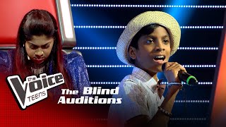 Kyle Jayamanna | Nim Him Sewwa Blind Auditions | The Voice Teens Sri Lanka