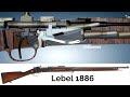 3D Animation: How a Lebel 1886 Rifle Works (First Smokeless Powder Military Rifle)