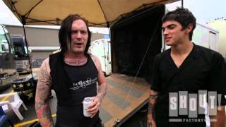 Shane Crump & Dennis Lee Of Alesana Interview - Vans Warped Tour 2010