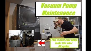 HARVEST RIGHT-- 🔧Vacuum Pump Maintenance🔧 After 30 Cycles