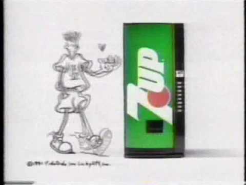 publicité de 7up avec fido dido. publicité de 7up avec fido dido.