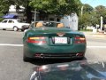 GORGEOUS dark green Aston Martin DB9 Volante acceleration sound!